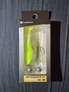 Lures Caperlan Kit shadtex 75 caperlan
