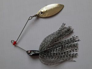 Lures Volkien Spinnerbait Volkien Hurrcane SB 7gr night stalker