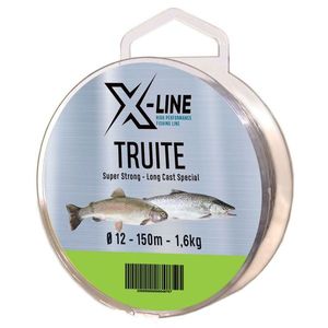 Lines X-Line Fil nylon x-line truite 150 m

