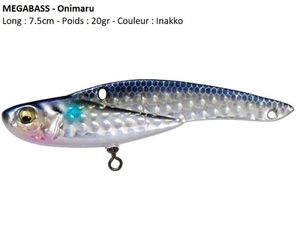 Lures Megabass ONIMARI (Inakko)