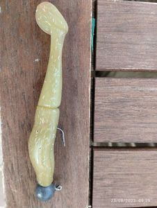 Lures Caperlan Leurre pailleté doré