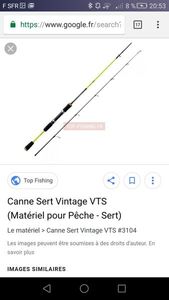 Rods Sert Sert vintage vts 6,6 mh