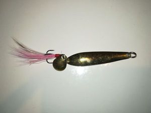 Lures null Double cuillère ondulante 