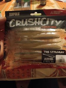 Lures Rapala Crushcity the stingman ayu 5''