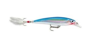 Lures Rapala XRAP XR08 SB SILVER BLUE INCOMPLET