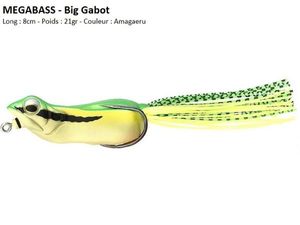Lures Megabass  BIG GABOT (Amagaeru)