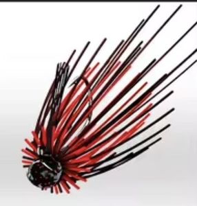 Lures Histar  Rubber jig 5g Red