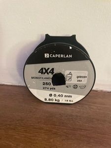 Lines Caperlan 4x4 monofilament 0,40mm 8,80kg