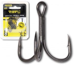 Hooks Black Cat HAMEÇON TRIPLE CURVED POINT XL