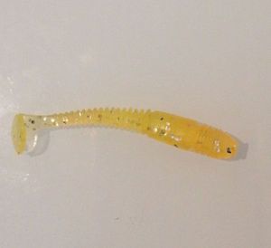 Lures null IMITATION ROCKVIBE JAUNE PAILLETER 5CM