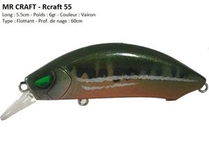 Lures Mr Craft RCRAFT 55 (Vairon)