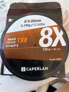 Lines Caperlan TRESSE TX8 0.06mm
