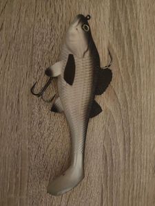 Lures Caperlan Shad 17cm perche Naturel 

