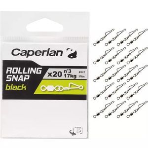 Tying Caperlan Agrafe rolling snap black n°1