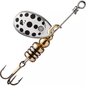 Lures Caperlan CUILLER TOURNANTE PÊCHE DES CARNASSIERS WETA + #0 ARGENT POINTS NOIRS