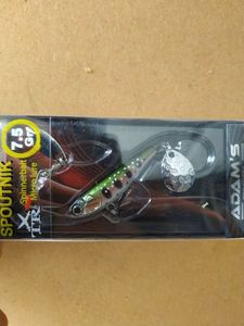 Lures Adam's Spoutnik 45mm 7.5gr Trout green amago