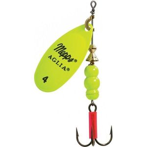 Lures Mepps Aglia N°4 - Fluo Chartreuse