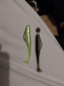 Lures Caperlan Leurs souples plombés 8g