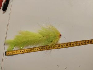 Flies Moi Game changer fluo chartreuse 