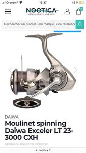 Reels Daiwa Exceler LT3000-CXH