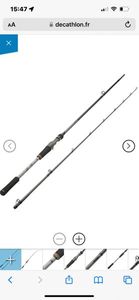 Rods Decathlon Wixom 5 casting 220H 