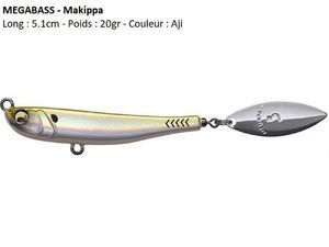 Lures Megabass MAKIPPA (Aji)