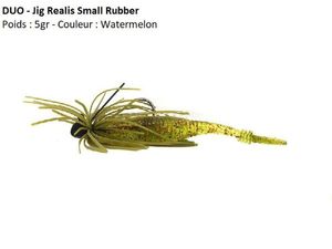 Lures Duo JIG REALIS SMALL RUBBER (Watermelon)