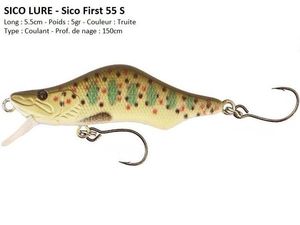 Lures Sico Lure SICO FIRST 55 S (Truite)