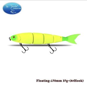 Lures Top Tackle Industries Top Tackle-Baloum 170 floating 38g chartreuse