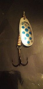 Lures Mepps COMET ARGENT POINTS BLEUS T5