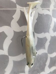 Lures null Shad 11cm Monté Blanc / Argent