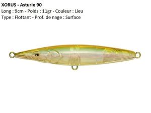 Lures Xorus ASTURIE 90 (Lieu)