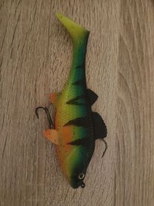 Lures Caperlan Shad 17 cm Perche Fire tiger