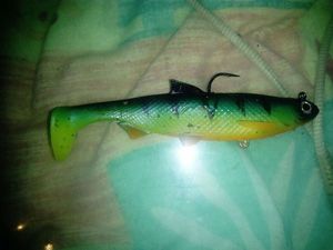 Lures Caperlan Leurre brochet coloris perche Lures Caperlan Leurre brochet coloris perche