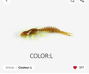 Lures Supercontinent Mayfly larvae