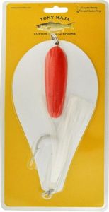 Lures Tony Maja Bunker Spoon #4 White Bunker Spoon