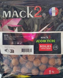 Baits & Additives Mack2 Bouilette coffee cream 20mm mack2