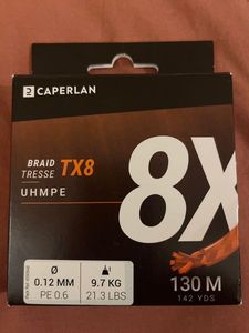 Lines Caperlan Braid TX8 Orange