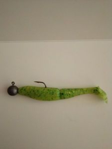 null null One up Shad 4" color 020