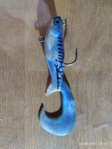 Lures null Leurre blanc et bleu