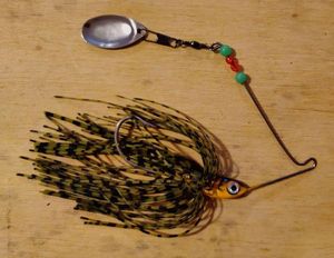 Lures null Spinnerbait - Brown striped/1x colorado