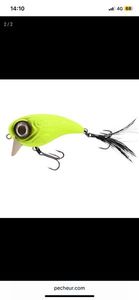 Lures Spro Spro Fat iris 6cm yellow chartreuse