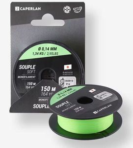 Lines Caperlan Fil nylon soft fluo 