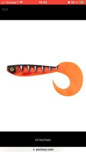 Lures Fox Rage Leurre Souple Fox Rage Pro Grub - 10Cm