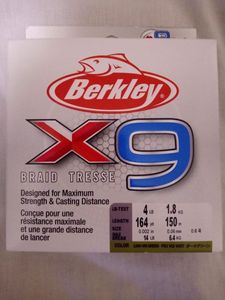 Lines Berkley Braid X9