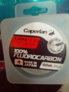 Lines Caperlan fluorocarbone 50m ø 0.30