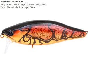 Lures Megabass I-JACK 110 (Wild Craw)
