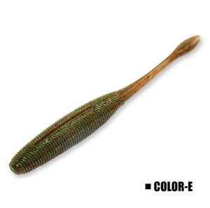 Lures Spinpoler Stick worm soft jerkbait 11cm 6g brown green