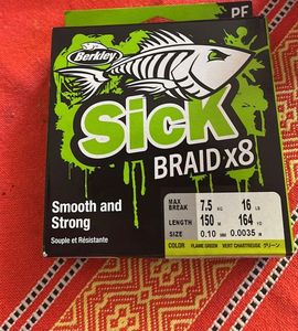 Lines Berkley Tresse Berkley Sick BRAID x8