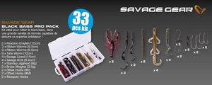 Lures Savage Gear BLACK BASS PRO PACK